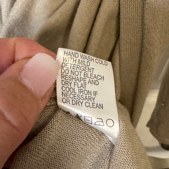 InCashmere Silk & Cashmere Cardigan Size L - Picture 5 of 6